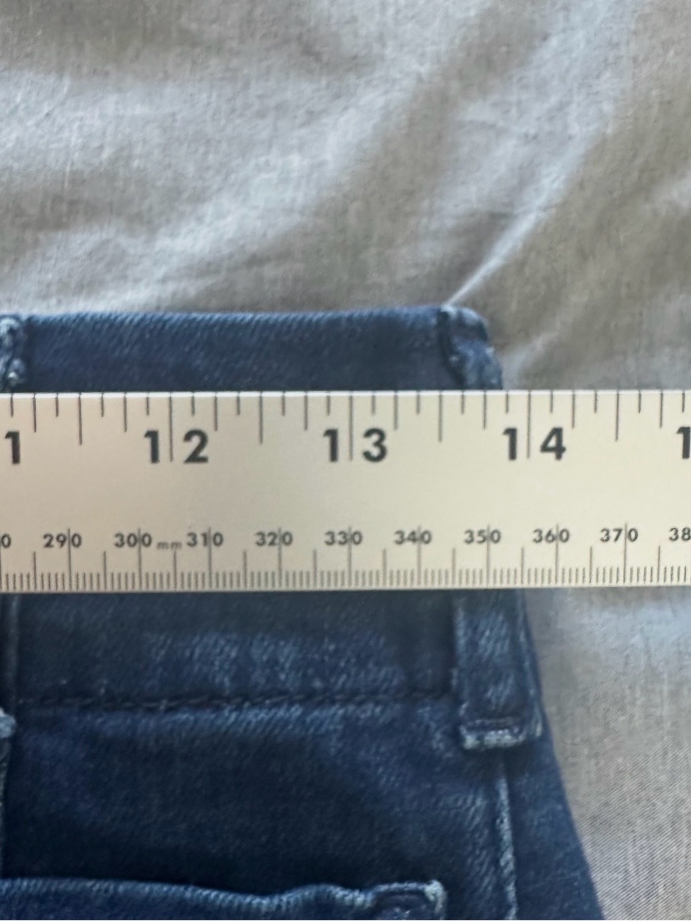 Anthropologie Maeve Women’s Colette Knit High-Rise Wide-Leg Cropped Jeans Sz 27 - Picture 7 of 10